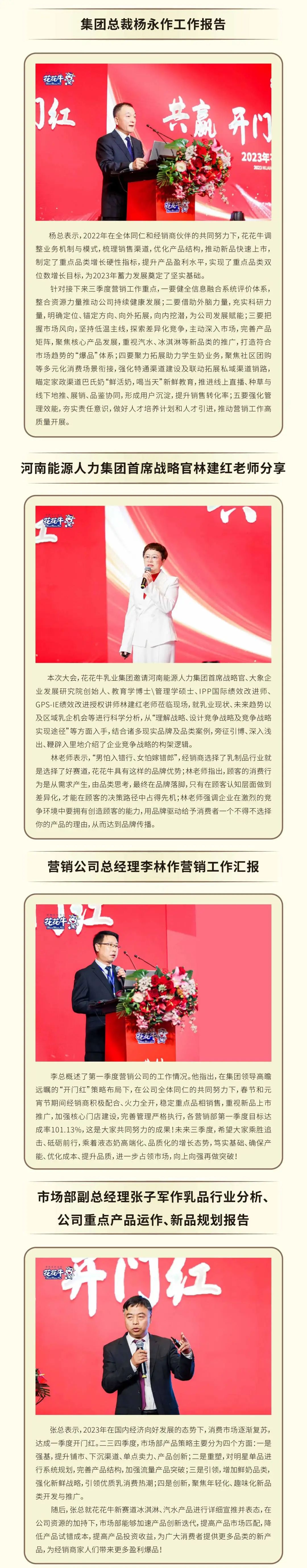 共赢 开门红·创新 赢未来｜米兰(中国)乳业集团召开2023年度营销大会