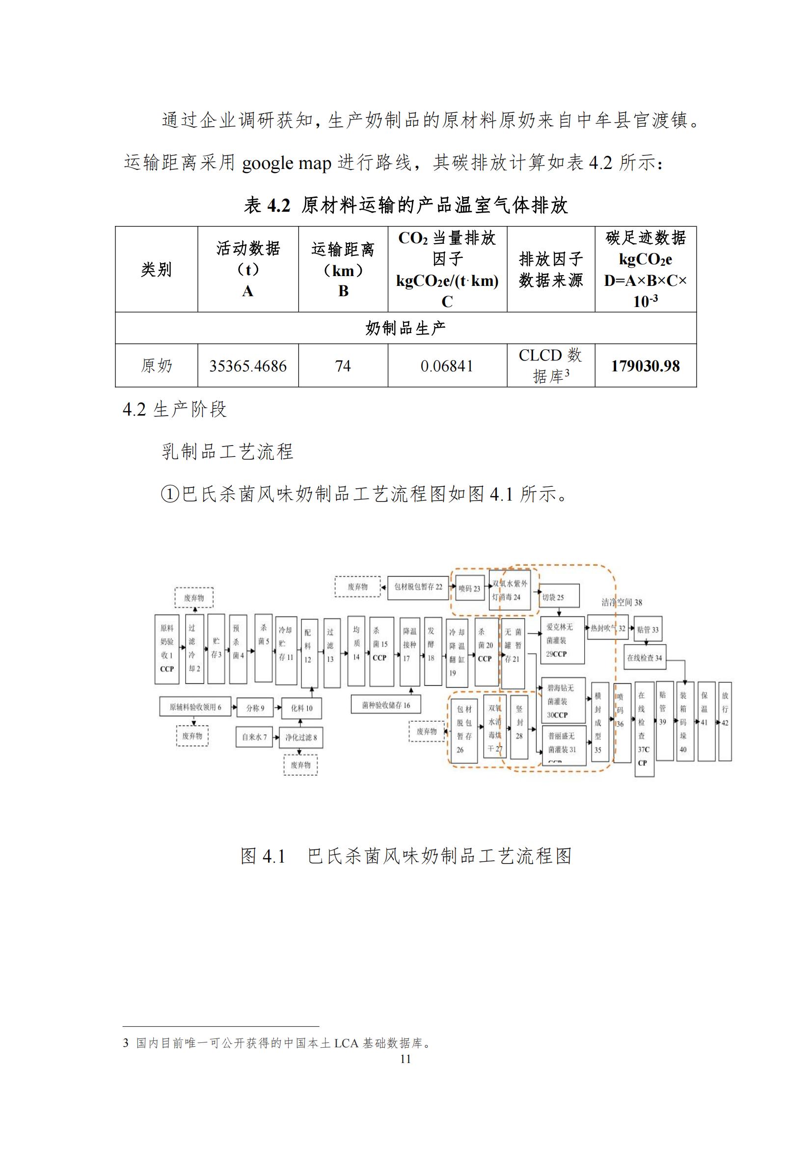 《郑州米兰(中国)乳制品有限公司产品碳足迹报告》公示