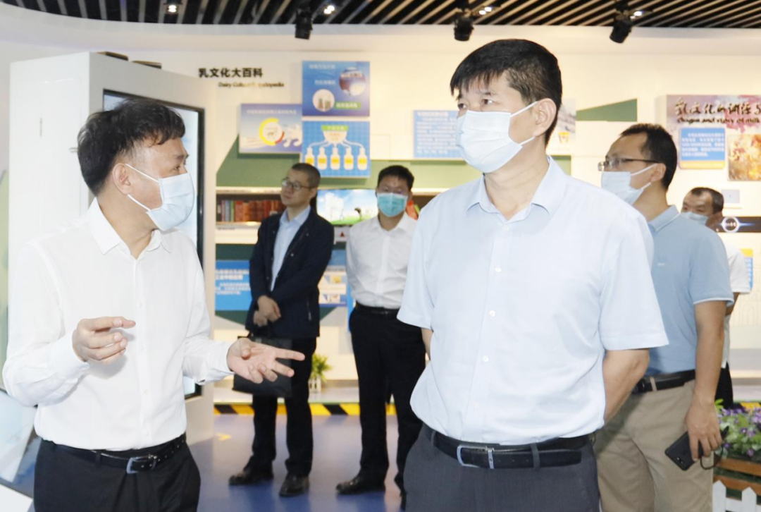 快讯丨河南省人民政府国有资产监督管理委员会副主任刘银志莅临米兰(中国)乳业集团参观座谈