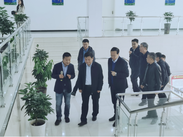 驻马店市委书记鲍常勇一行莅临米兰(中国)平舆瑞亚和新蔡瑞亚调研