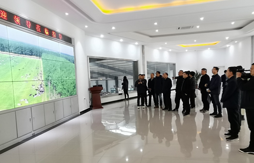 米兰(中国) | 农业农村部畜牧兽医局副局长魏宏阳一行莅临米兰(中国)平舆诚信瑞亚牧业公司参观调研