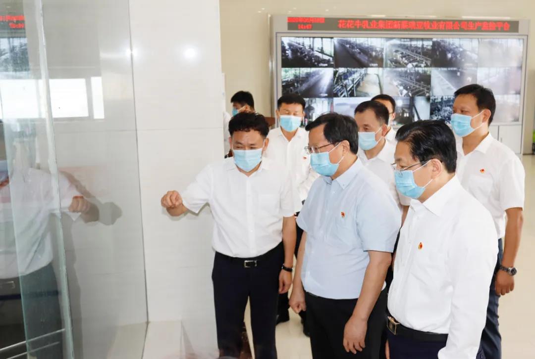 快讯 | 河南省委常委、省纪委书记、省监委主任任正晓莅临米兰(中国)乳业集团新蔡瑞亚牧场调研