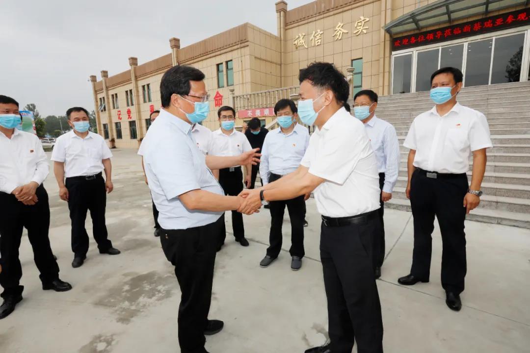 快讯 | 河南省委常委、省纪委书记、省监委主任任正晓莅临米兰(中国)乳业集团新蔡瑞亚牧场调研