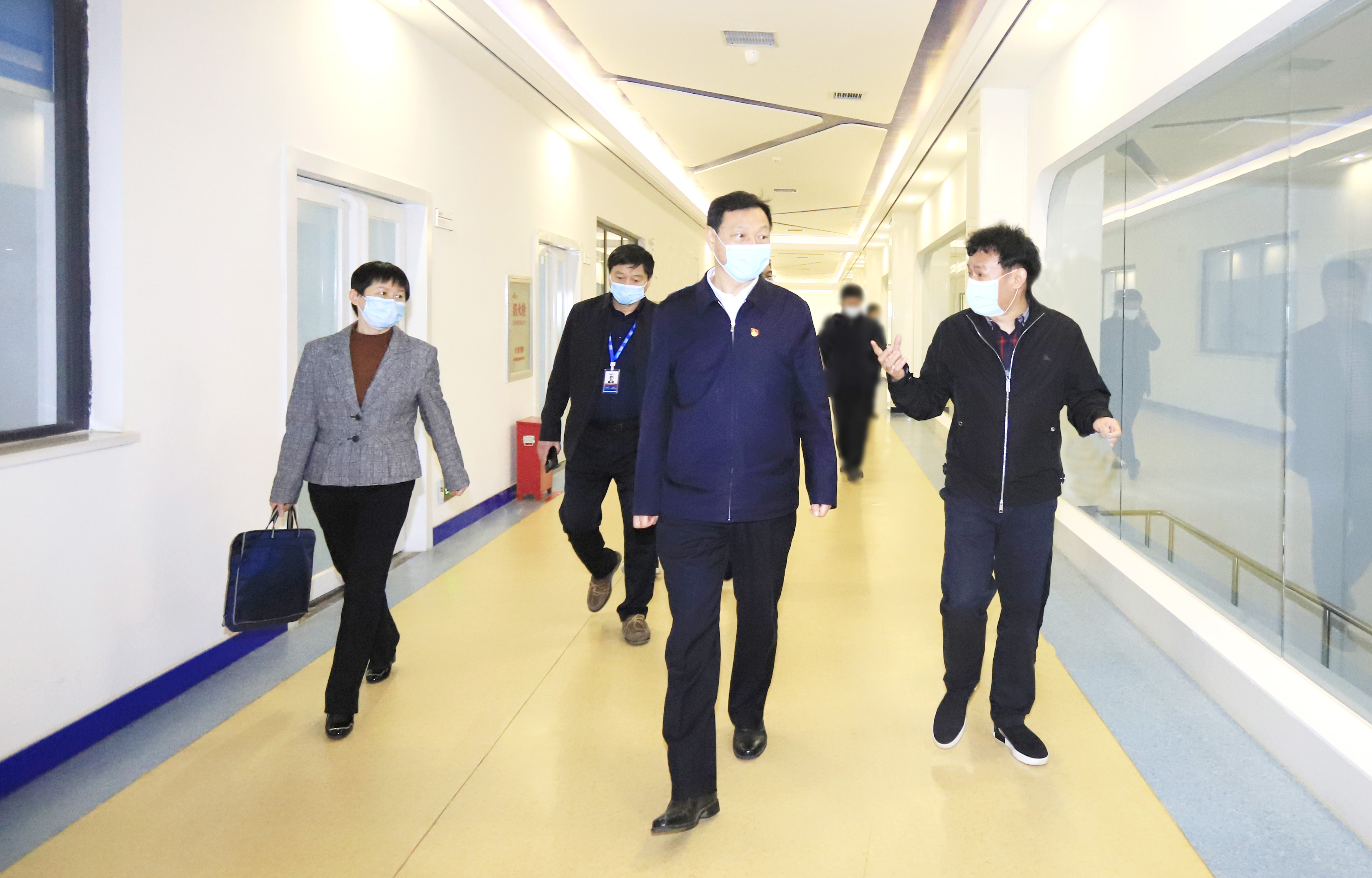河南省委农办主任、农业农村厅厅长申延平一行调研河南米兰(中国)乳业集团