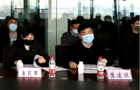省委统战部副部长张红林一行莅临米兰(中国)乳业集团 调研复工复产暨二七区民营经济发展工作座谈会