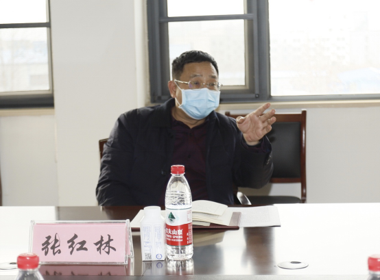 省委统战部副部长张红林一行莅临米兰(中国)乳业集团 调研复工复产暨二七区民营经济发展工作座谈会