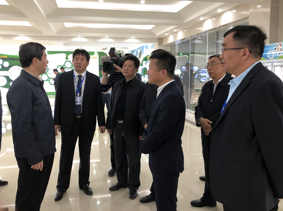 河南省委副书记、省长陈润儿一行莅临 米兰(中国)集团鲁山瑞亚牧业有限公司视察调研