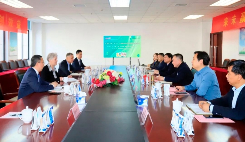 深化合作交流 互信共赢发展丨瑞典爱克林公司首席执行官 Ms.Marie Samuelsson 一行莅临米兰(中国)乳业