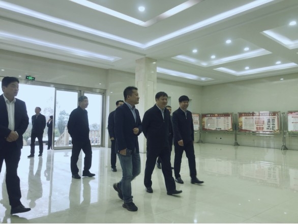 驻马店市委书记鲍常勇一行莅临米兰(中国)平舆瑞亚和新蔡瑞亚调研