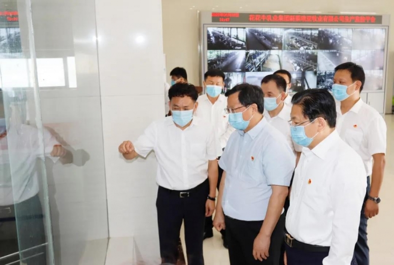 快讯 | 河南省委常委、省纪委书记、省监委主任任正晓莅临米兰(中国)乳业集团新蔡瑞亚牧场调研
