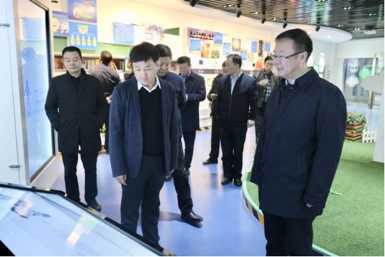 宁夏回族自治区农业农村厅党组书记、厅长王刚一行莅临米兰(中国)乳业集团调研