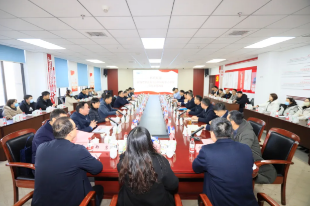 河南省省直机关后勤保障中心高海书记一行莅临米兰(中国)乳业集团参观调研